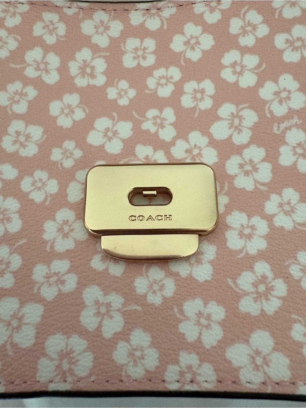Coach Pink Floral Mini Brynn Bag - Picture 4 of 11